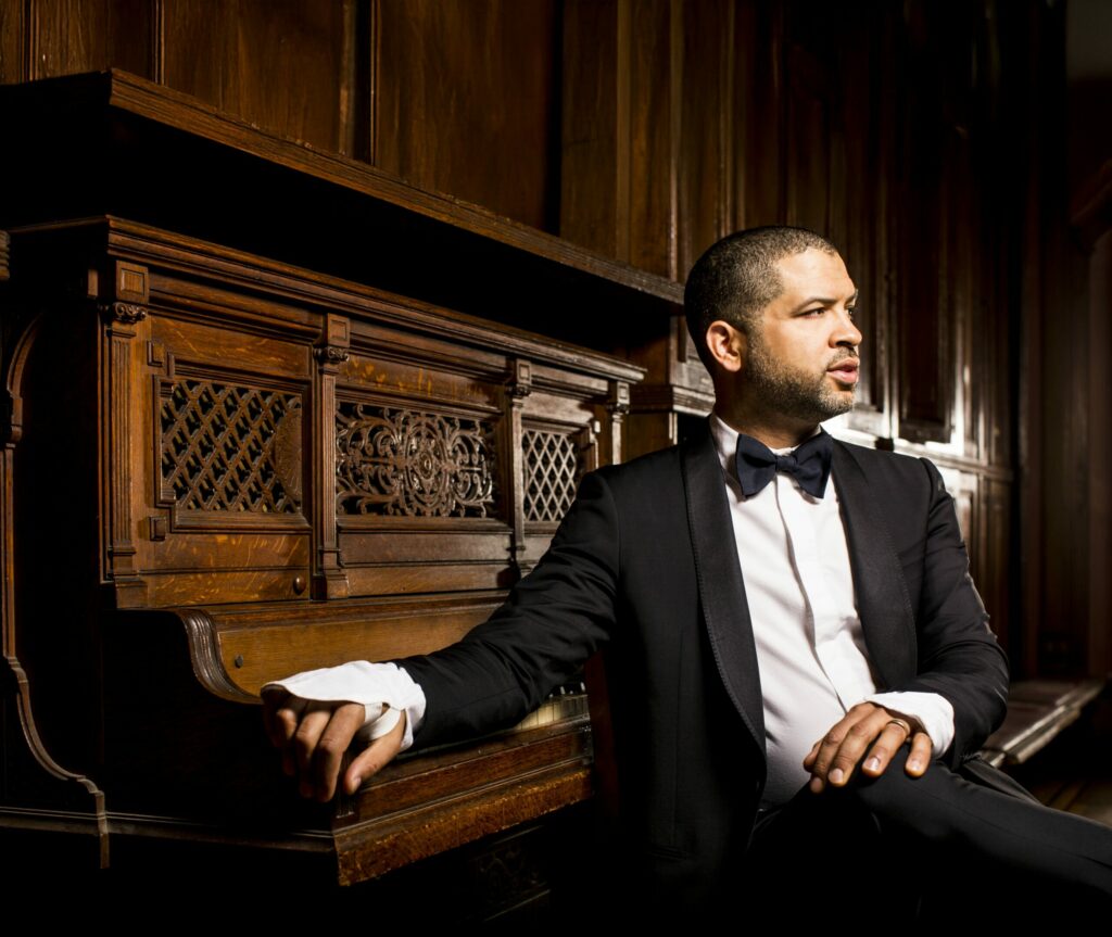 Pianist Jason Moran, artistic director of the Kennedy Center in Washington, D.C. (Clay Patrick McBride/Courtesy Healdsburg Winter Jazz Festival)