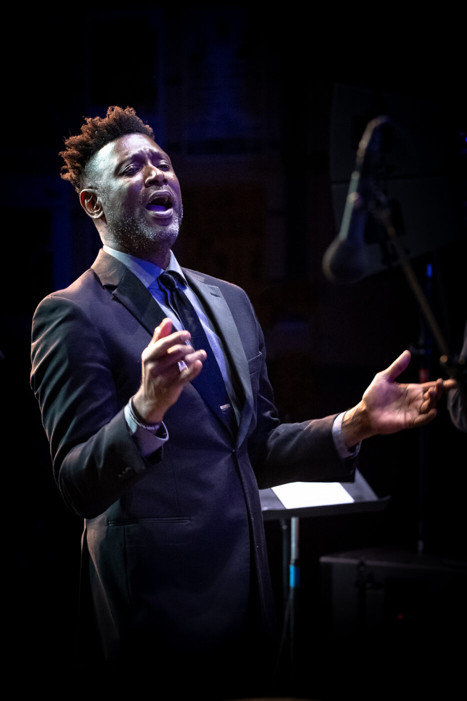 Healdsburg Jazz artistic director Marcus Shelby. (George Wells/Courtesy Healdsburg Jazz)