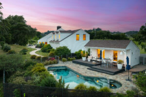 Pool and studio. (Ned Bonzi / Sotheby’s International Realty)