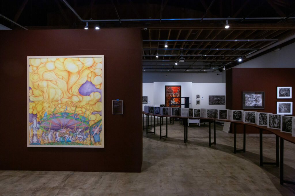 ‘Cenote de Sueños: The Art of Juana Alicia’ will run from Sept. 21 - Jan. 05, 2025, at the Sonoma Valley Museum of Art. Photo taken on Wednesday, Sept. 18, 2024. (Robbi Pengelly/Index-Tribune)