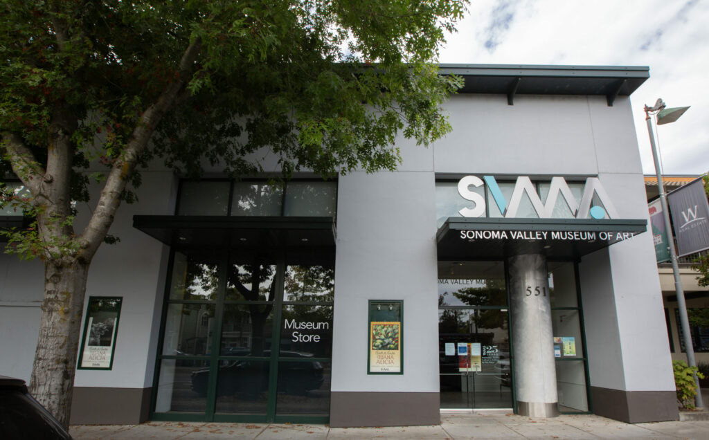 The Sonoma Valley Museum of Art on Broadway. Photo taken on Wednesday, Sept. 18, 2024. (Robbi Pengelly/Index-Tribune)