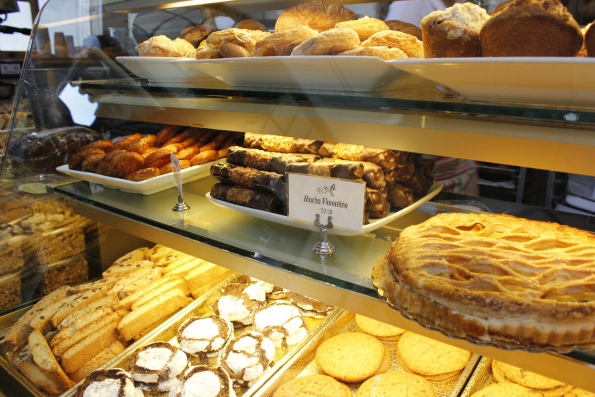 A variety of pastries at Costeaux French Bakery in Healdsburg. (Sonoma County Tourism)