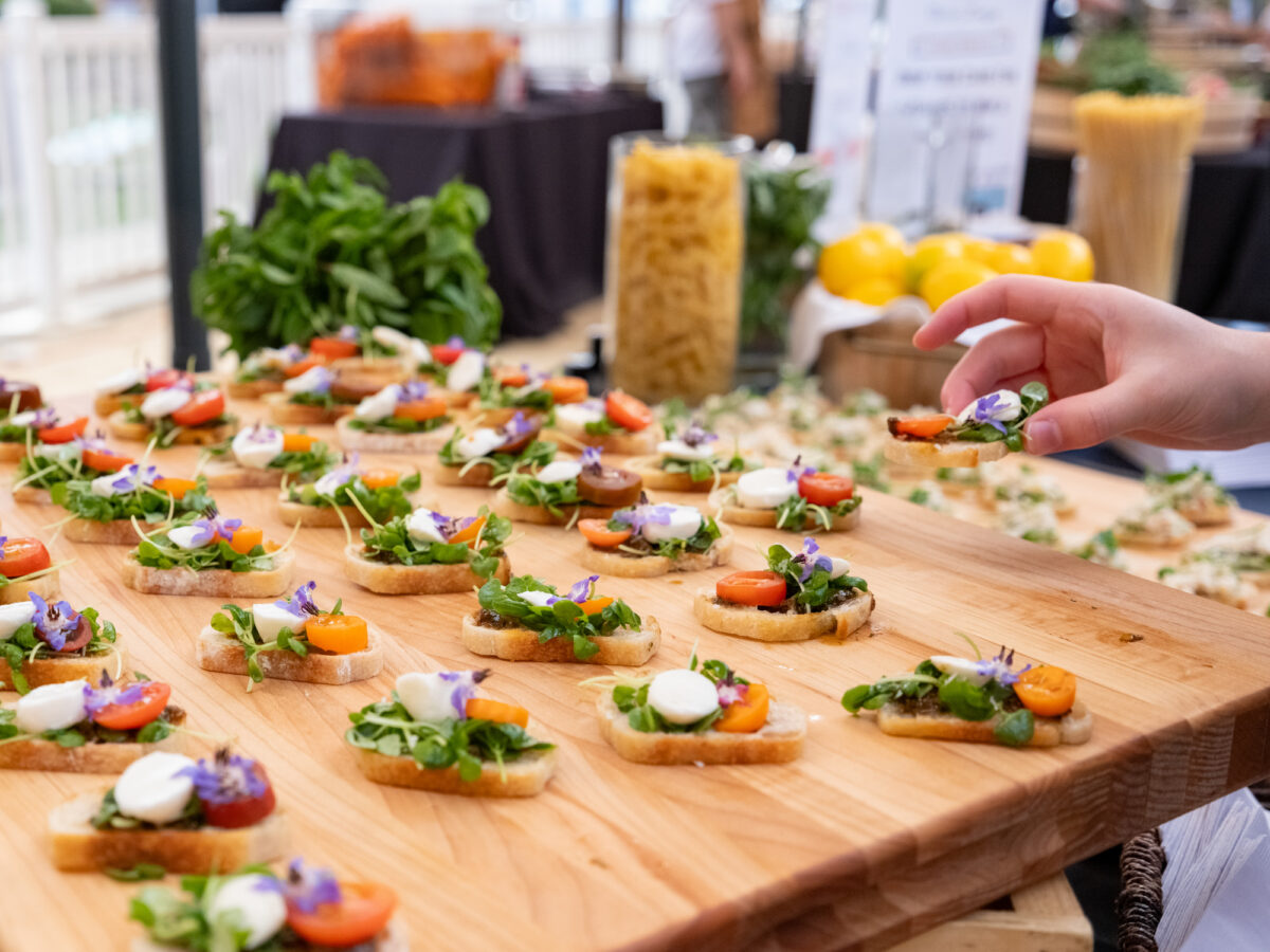 Taste of Napa food and wine event