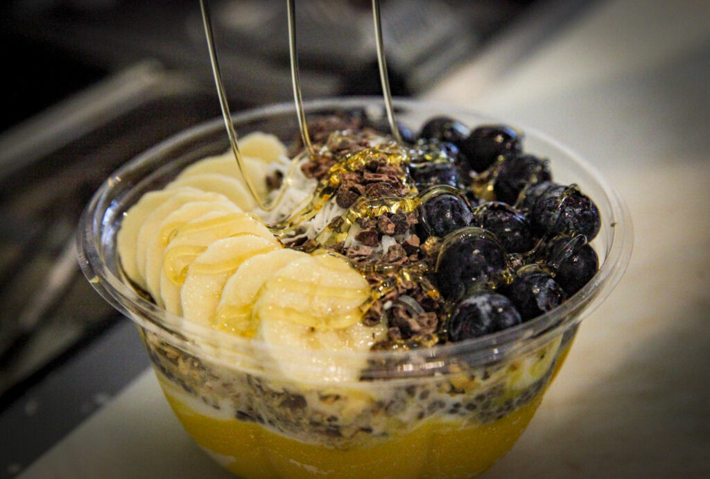 An açai bowl at BlendCraft in downtown Petaluma, Photographed on Wednesday, November 13, 2024. (Crissy Pascual/Petaluma Argus-Courier)