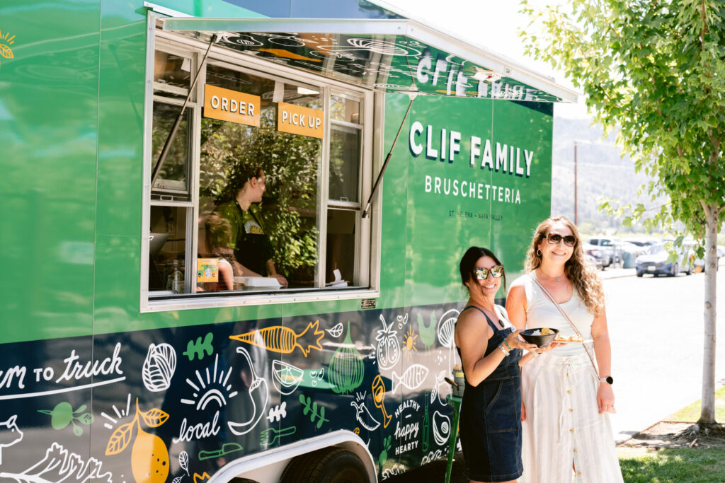The Bruscheteria food truck at Clif Family Winery in St. Helena. (Kristen Loken/Clif Family Winery)
