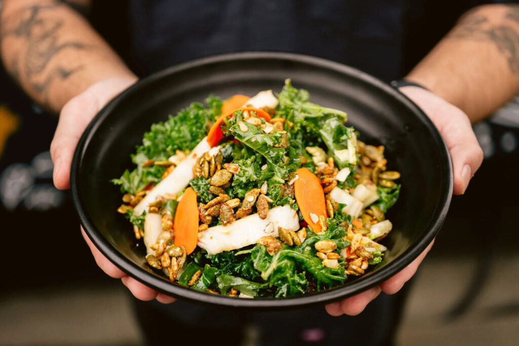 Firecracker salad from Clif Family Winery in St. Helena. (Clif Family Winery)