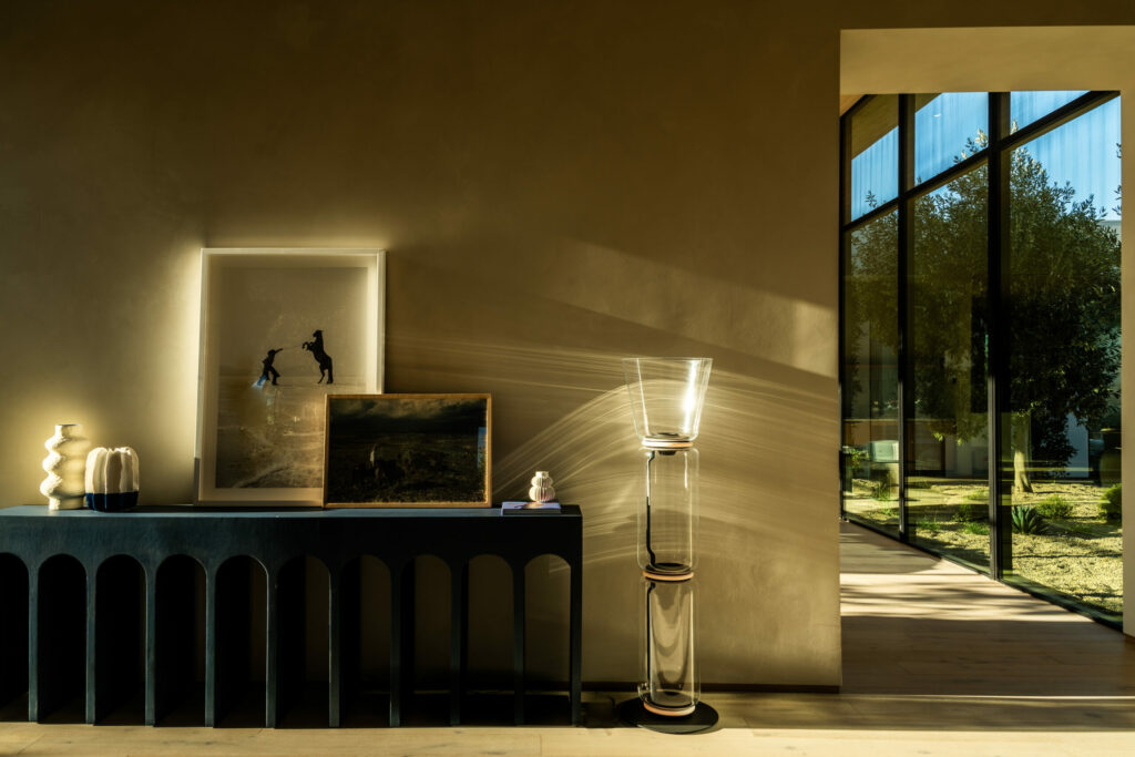 Credenza and hallway. (Mike Battey)