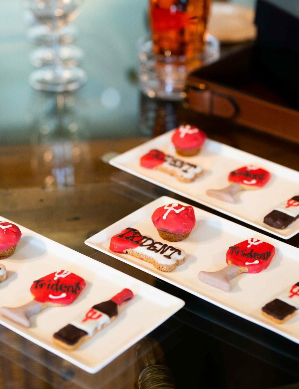 The puppy pairing at Silver Trident Winery in Yountville. (Silver Trident Winery)