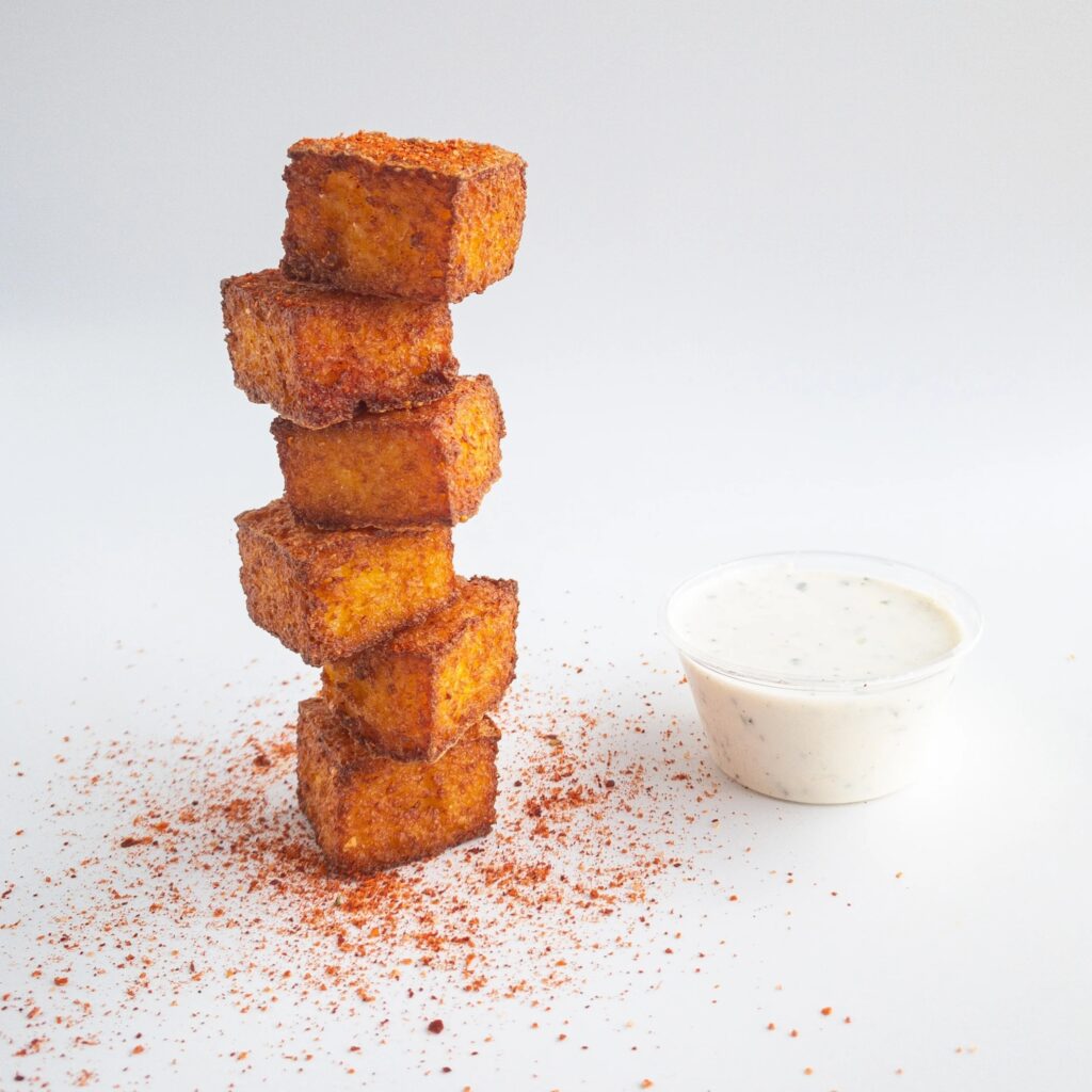 Polenta tots from Clif Family Winery in St. Helena. (Clif Family Winery)