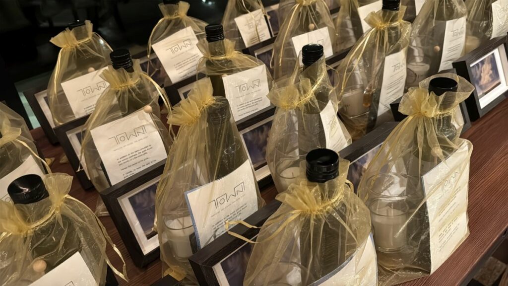 All TOWN attendees receive a goody bag to take home. (Courtesy of Dana Rebmann)