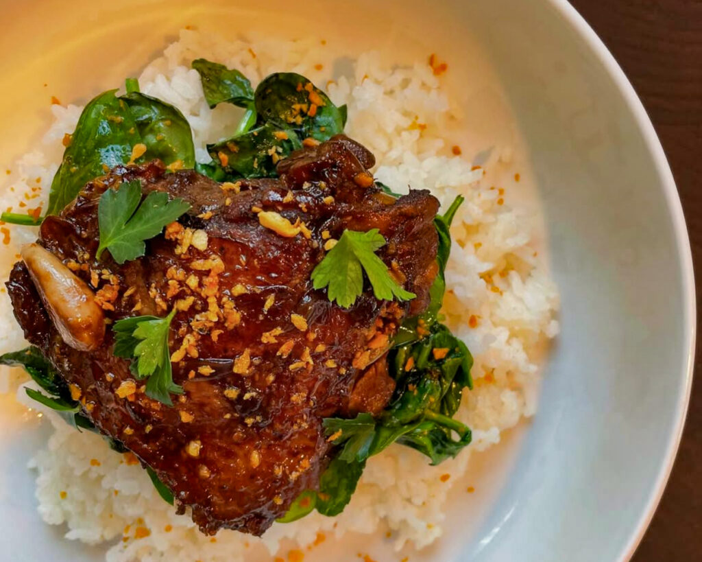 Chicken Adobo from Carabao. (Carabao)