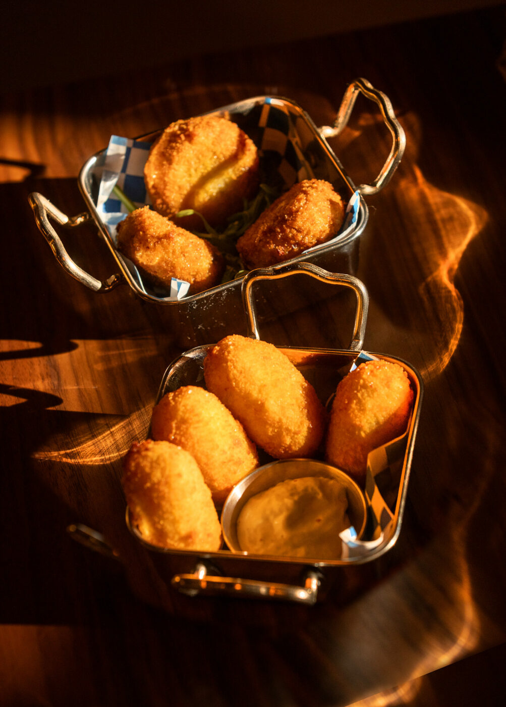 Crocchete Tartufate from L'Oro di Napoli Friday, February 28, 2025, at their second location in Petaluma. (John Burgess / The Press Democrat)