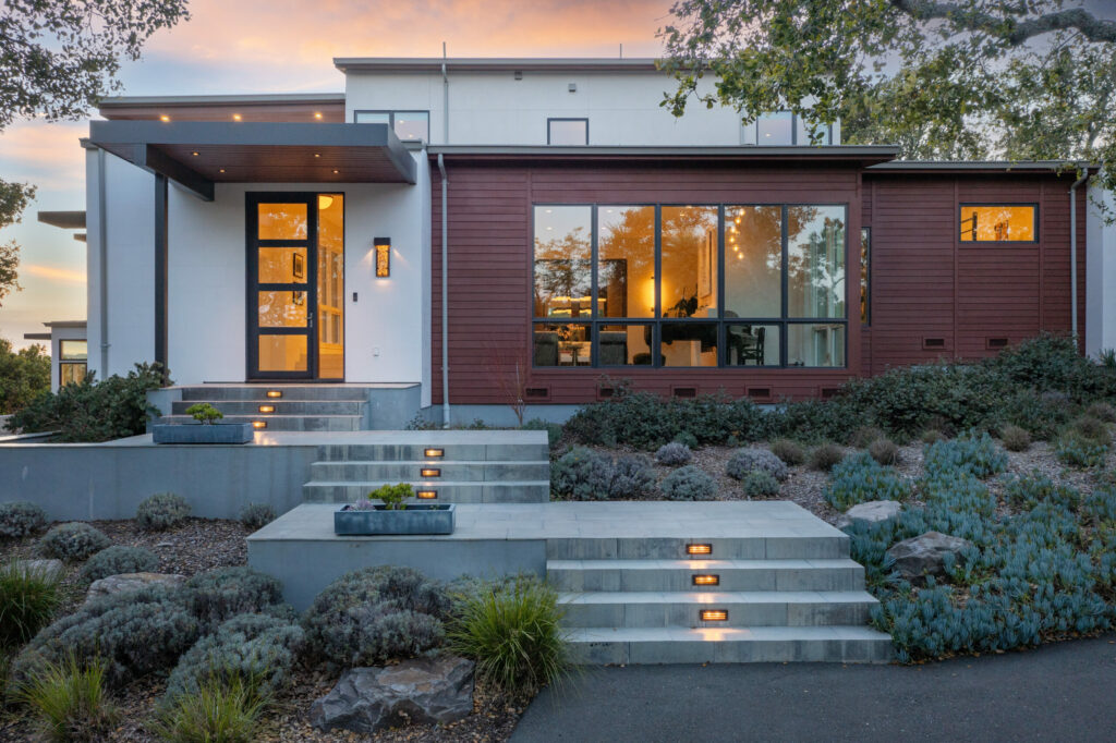 Front entrance. (Ned Bonzi / Sotheby’s International Realty)