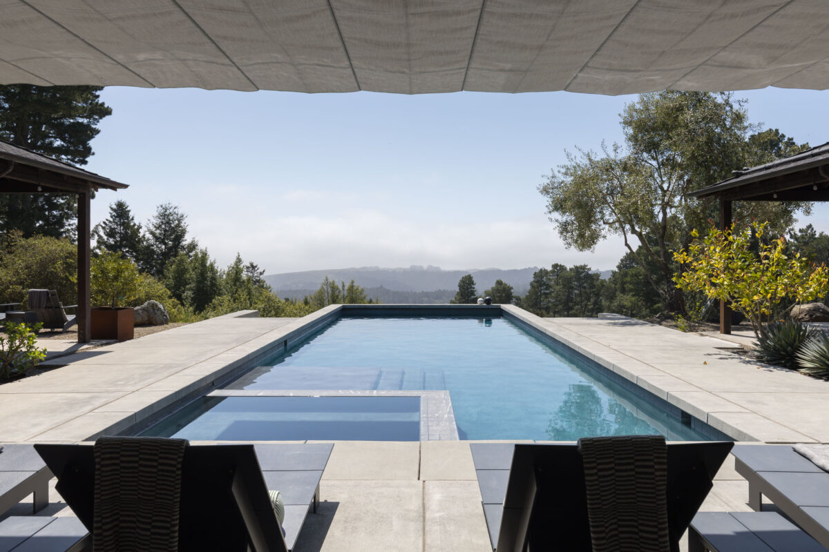 Pool in the courtyard. (Peter Lyons)