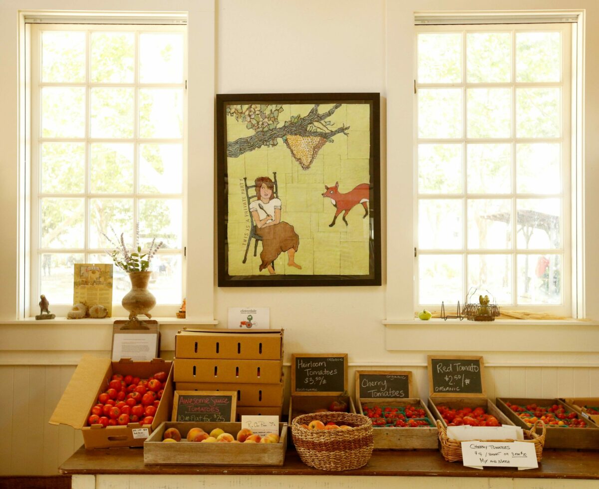 Fresh produce for sale in the farm store at Preston Farm and Winery in Healdsburg, California, on Sunday, August 13, 2017. (Alvin Jornada / The Press Democrat)