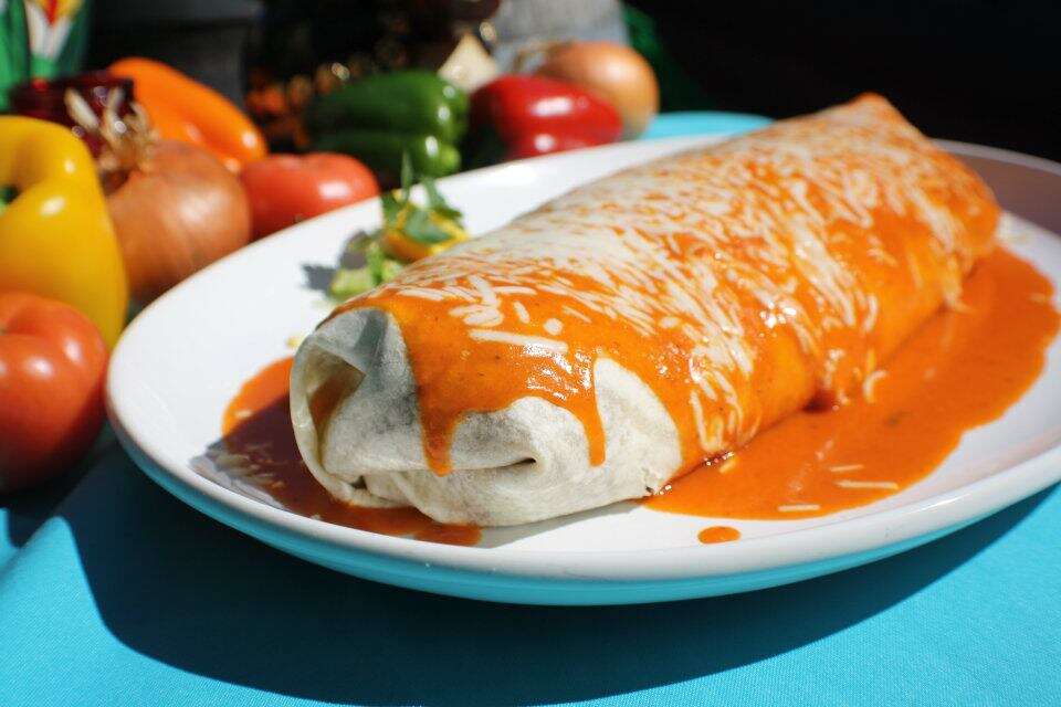 Burrito "No Manches" at Los Tres Chiles in Santa Rosa. (Los Tres Chiles)