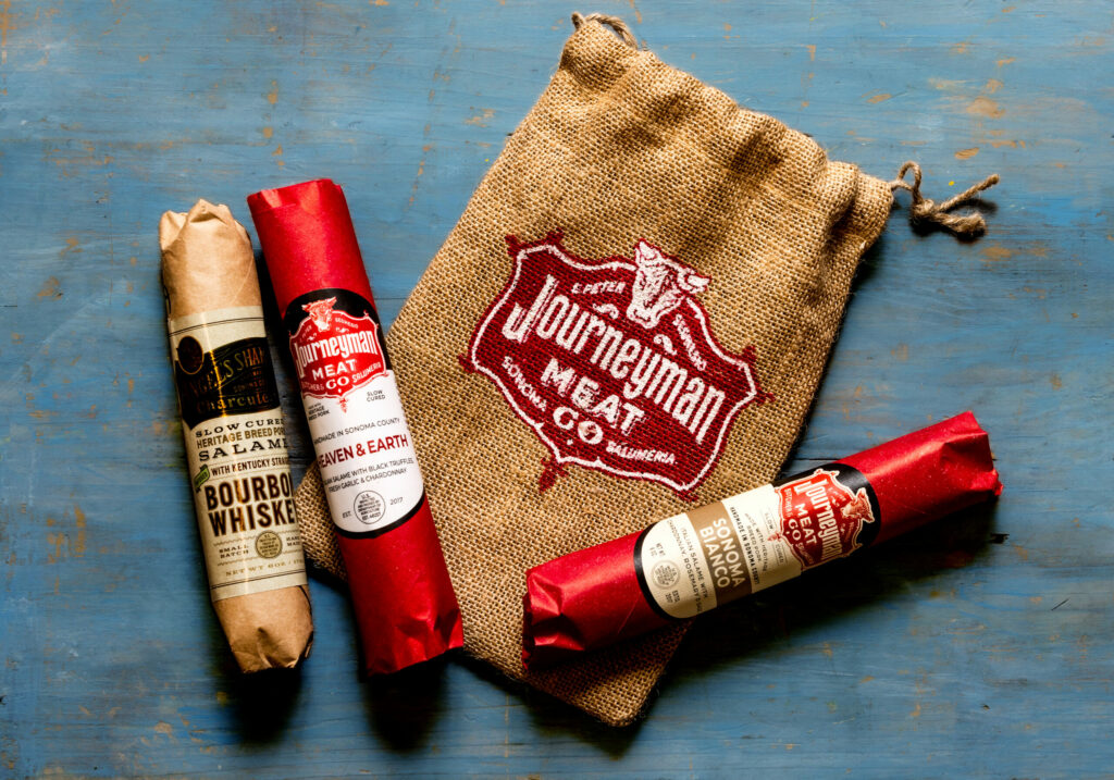 Healdsburg’s Journeyman Meat Co. Salumi Club offers quarterly shipments of limited edition artisanal salumi Tuesday, November 19, 2024. (John Burgess / The Press Democrat)