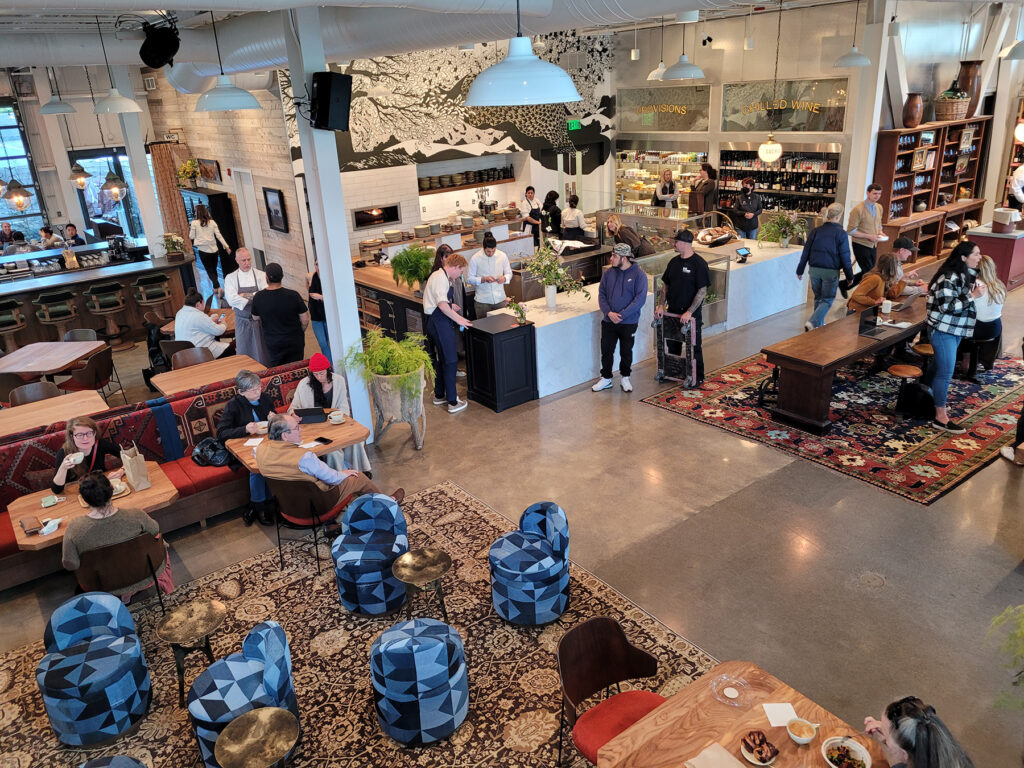 Little Saint at the former SHED space on Friday, April 22, 2022. (Heather Irwin/The Press Democrat)