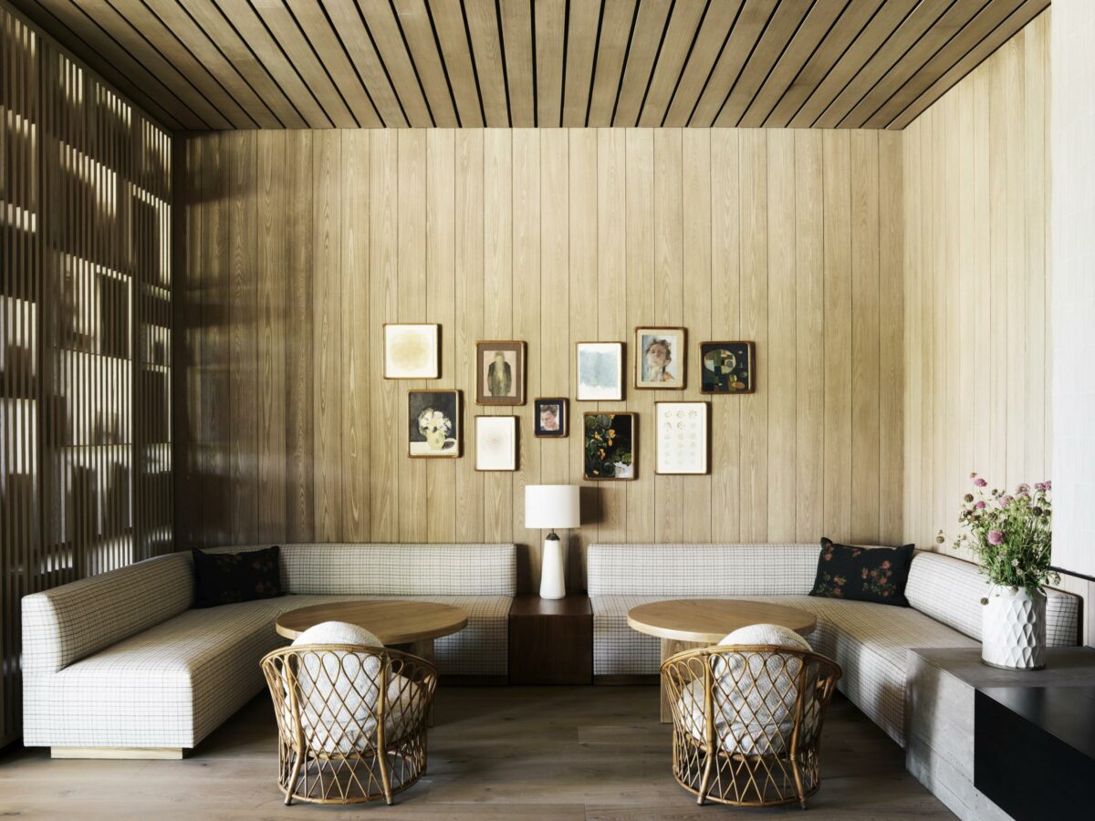 At House of Flowers’ 15.5-acre estate, guests can taste winemaker Chantal Forthun’s highly expressive wines in the architecturally impressive hospitality house or in the lush gardens beneath the redwoods. (Flowers Vineyards & Winery)