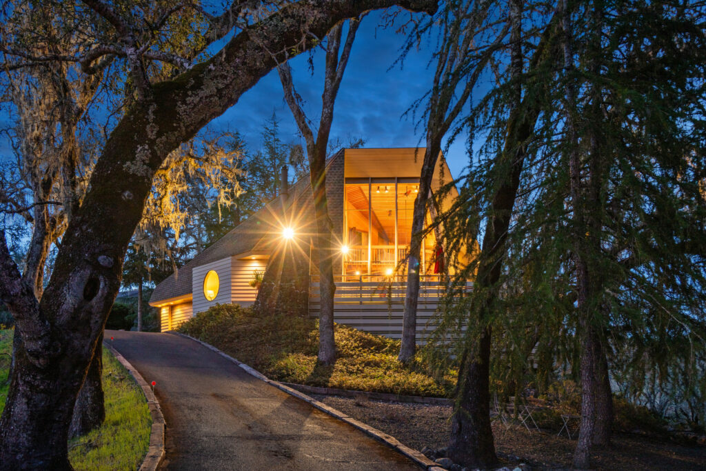 View from the driveway. (Open Homes Photography)