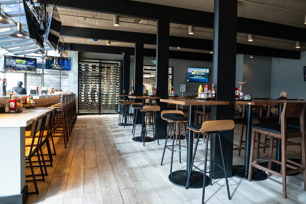 Flying Ace Kitchen & Taproom at Sonoma County's Charles M. Schulz airport. (SSP America)