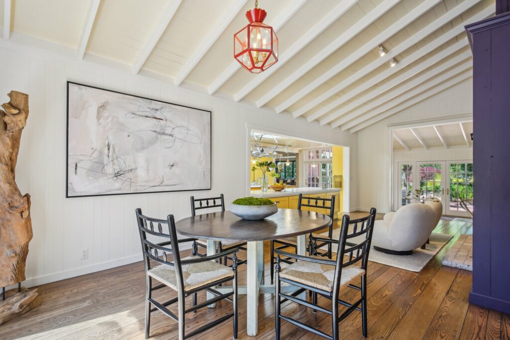 Dining area in great room. (Zillow Media Experts / Sotheby’s International Realty)