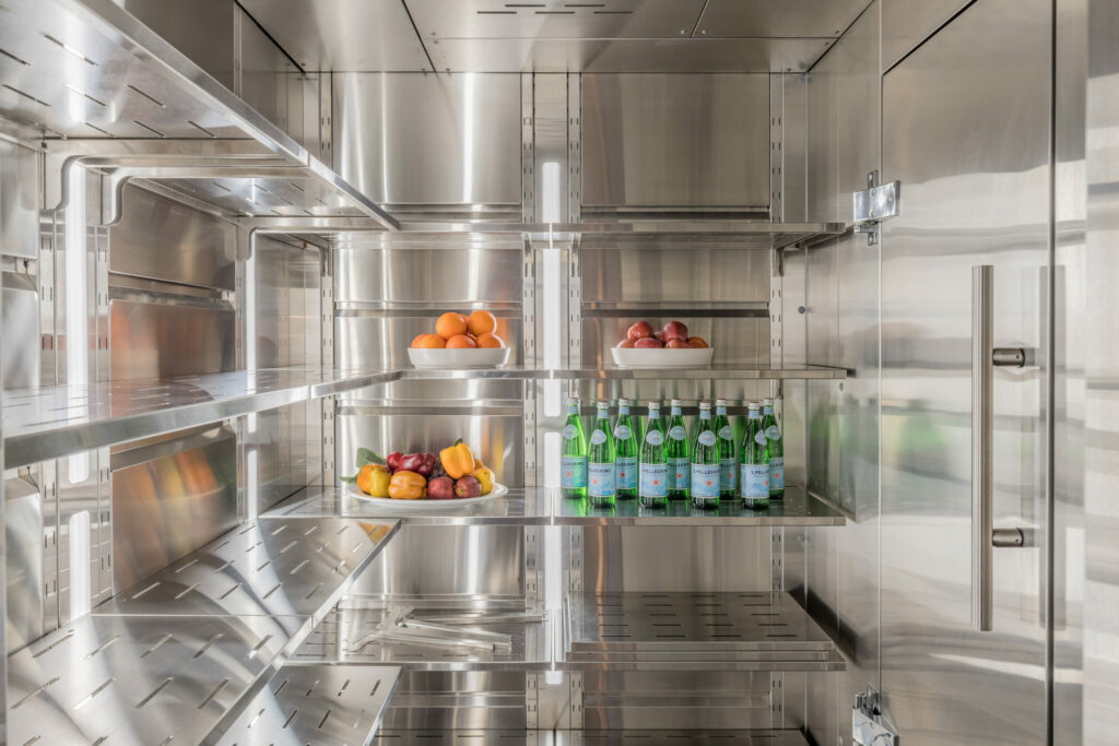 Walk-in refrigerator. (CS Photography / Sotheby’s International Realty)