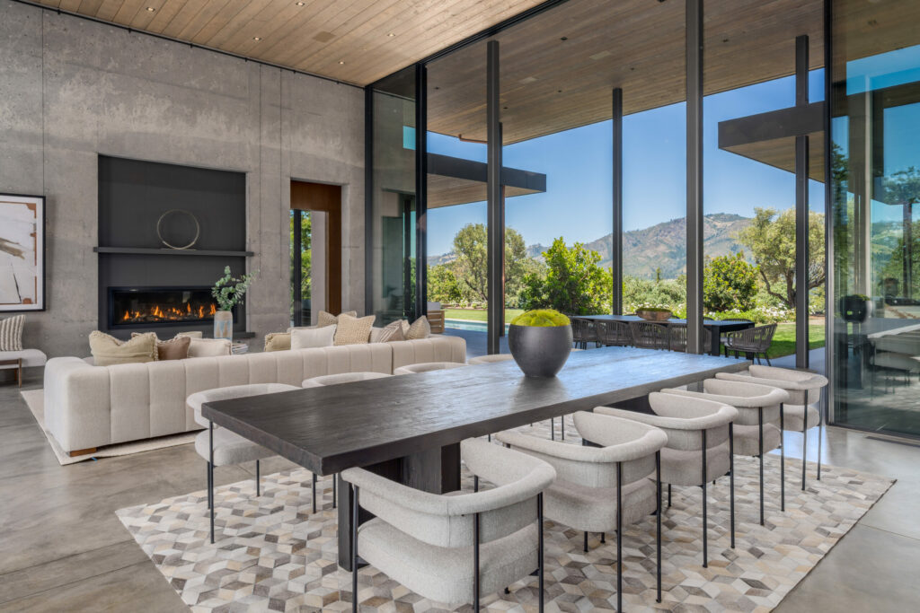 Dining area of the great room. (CS Photography / Sotheby’s International Realty)