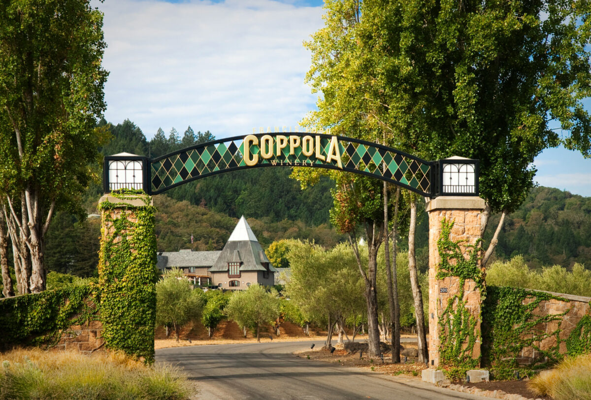 Legendary film director Francis Ford Coppola's namesake winery in Geyserville. (Sonoma County Tourism)