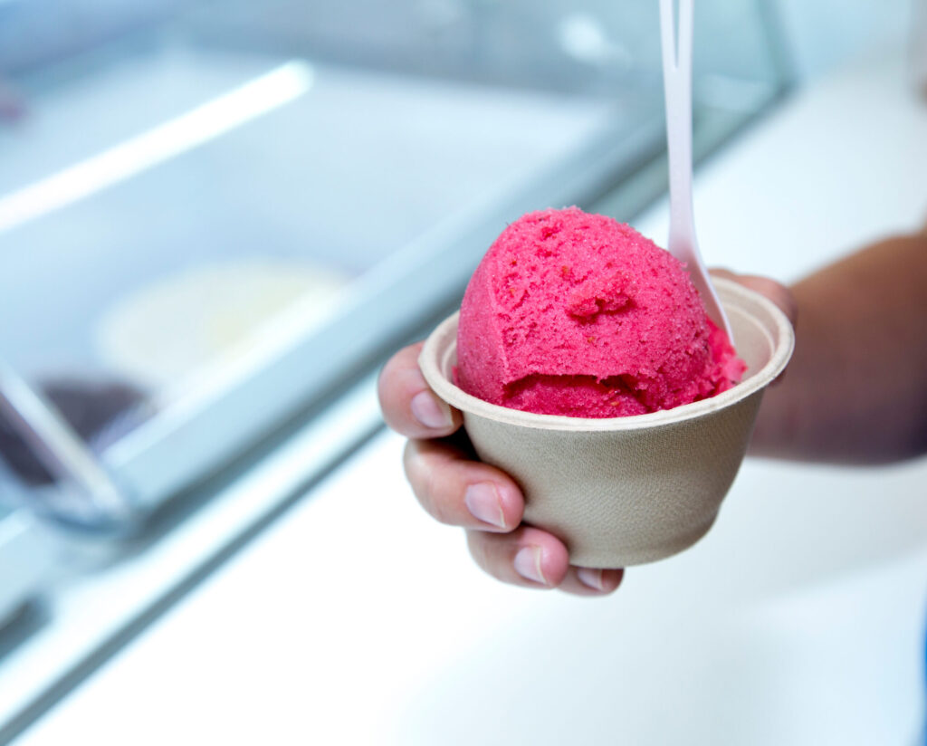 Sorbet from Noble Folk in Healdsburg. (Sonoma County Tourism)