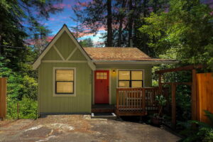This circa-1936 two-bedroom, two-bathroom Cazadero home is currently listed for $513,200.(John Genovese)