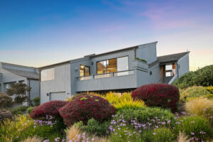This home in Bodega Bay, with views of Doran Beach and Bodega Head, is currently listed for $1,850,000. (Open Homes Photography)