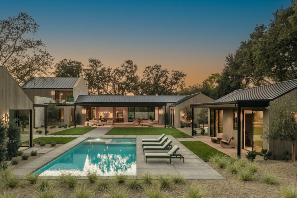 A newly built estate on two acres in Sonoma, is currently listed for $12,995,000. (CS Photography / Sotheby’s International Realty)