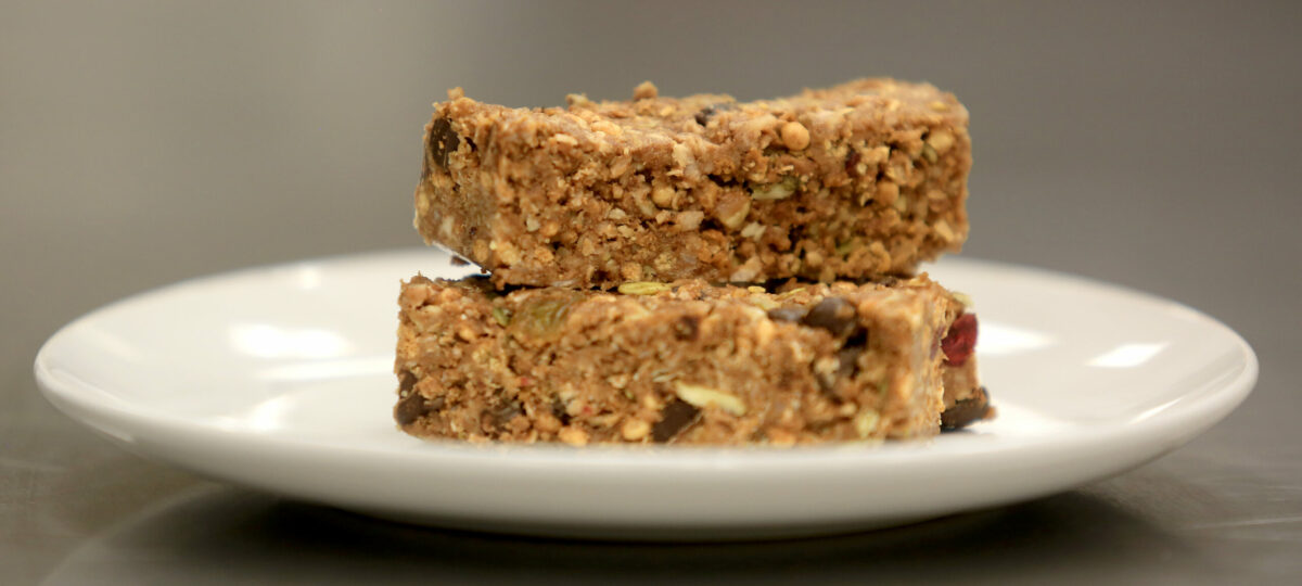 Breakfast bars made from donated food at the Redwood Empire Food Bank, Wednesday May 27, 2015, in Santa Rosa. (Kent Porter / The Press Democrat) 