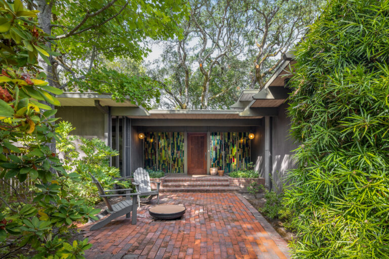 The family home of the late Santa Rosa architect Thomas Tomasi is currently listed for sale and was recently highlighted in the New York Times “What You Get” real estate story, “Homes for $1.4 Million in California.” (Jan Pechbrenner / Liftec Media)