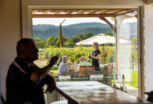 The newly remodeled Foppiano Vineyards & Winery tasting room Thursday, September 18, 2025 in Healdsburg. (John Burgess / The Press Democrat)