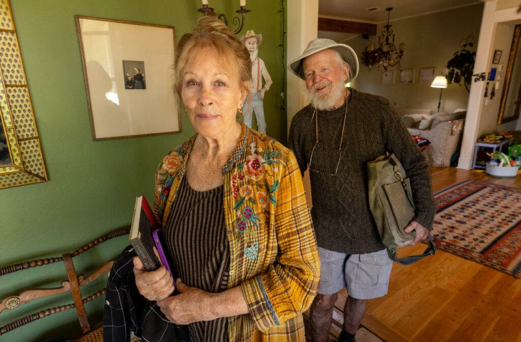 Susan Preston and her husband Lou have spent 50 years together in their Dry Creek Valley home. (John Burgess / The Press Democrat)