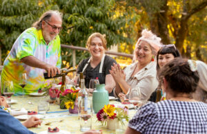 Private chef Jessie Keilt is the daughter of Grateful Dead lyricist Robert Hunter. After spending the previous day on stage introducing Dead & Company, Keilt created a meal for Trixie Garcia, daughter of Jerry Garcia, and Reya Hart, daughter of Mickey Hart, at the family home of longtime friend and Sonoma County winemaker Phil Coturri Tuesday, August 5, 2025 in Sonoma. (John Burgess / The Press Democrat)