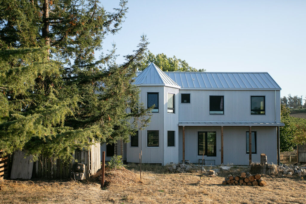 The Nichols family home in Sebastopol. (Eileen Roche / for Sonoma Magazine)