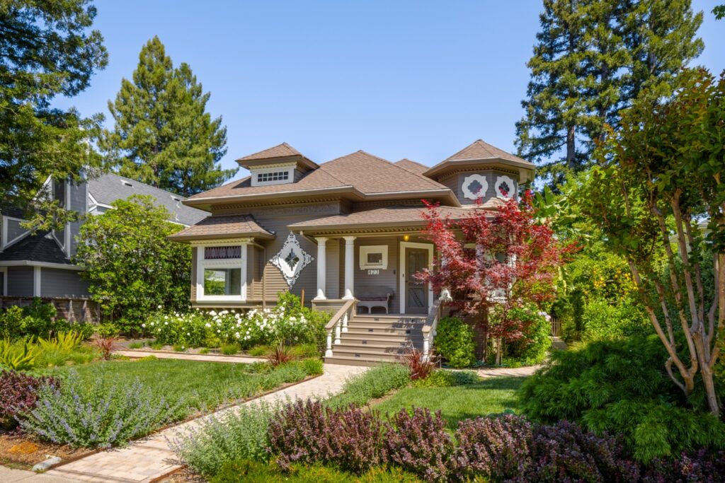 This heritage home on Healdsburg’s historic Matheson Street is was recently spotlighted in the NY Times real estate story, $3 Million Homes in California.(Jan Pechbrenner / Liftec Media)