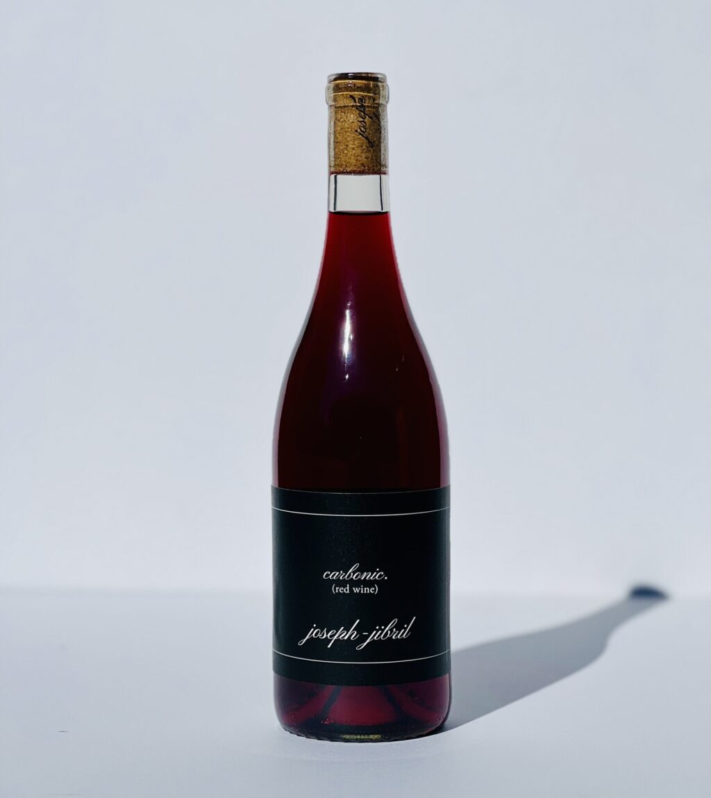 A carbonic red wine from Joseph-Jibril Wines, based in Sonoma County. (Joseph-Jibril Wines)