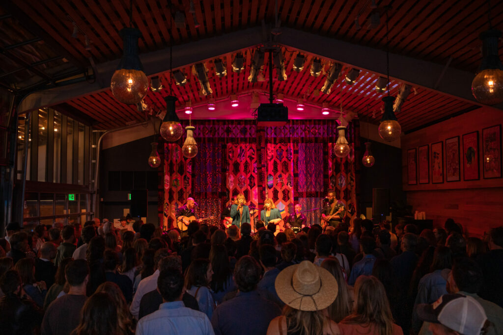 Boygenius plays at Little Saint in Healdsburg. (Emma K Creative)