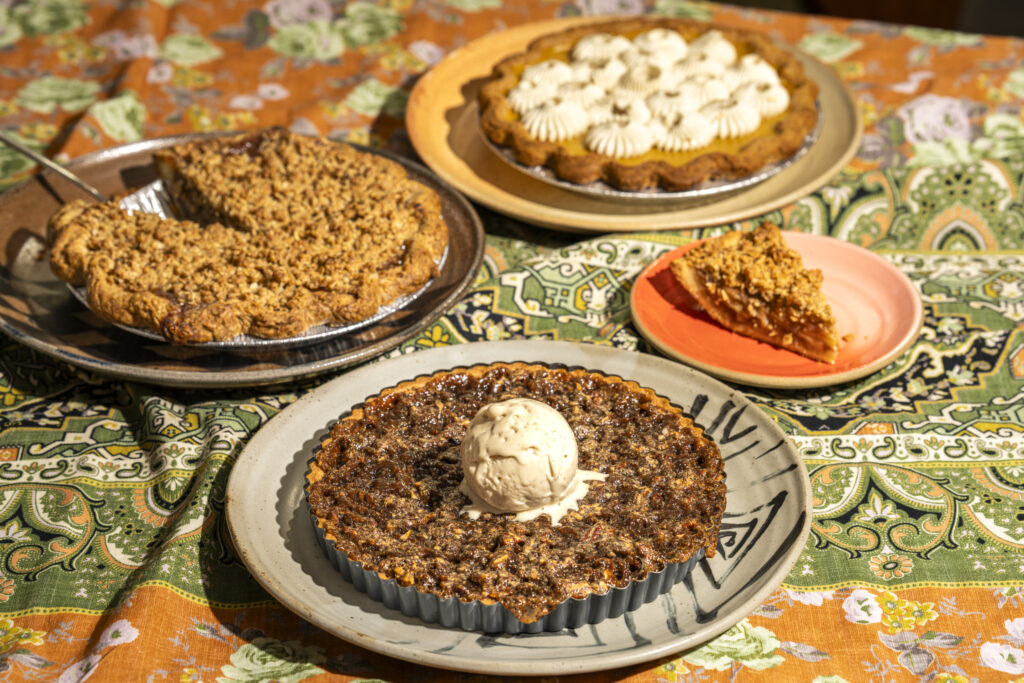 Thanksgiving pies from Little Saint in Healdsburg. (Emma K Creative)