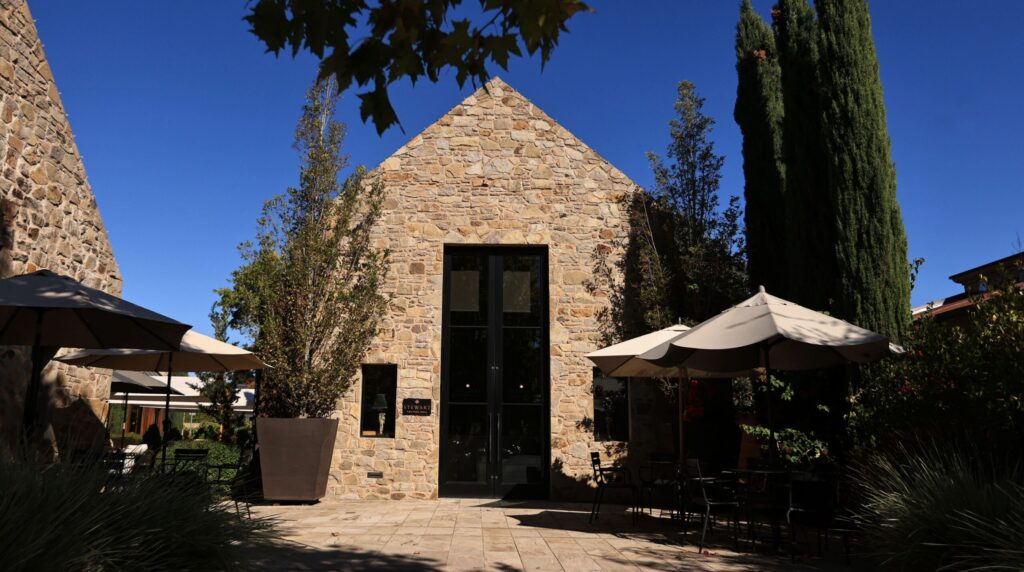 Stewart Cellars in Yountville, Friday, October 21, 2025. (Kent Porter / The Press Democrat)