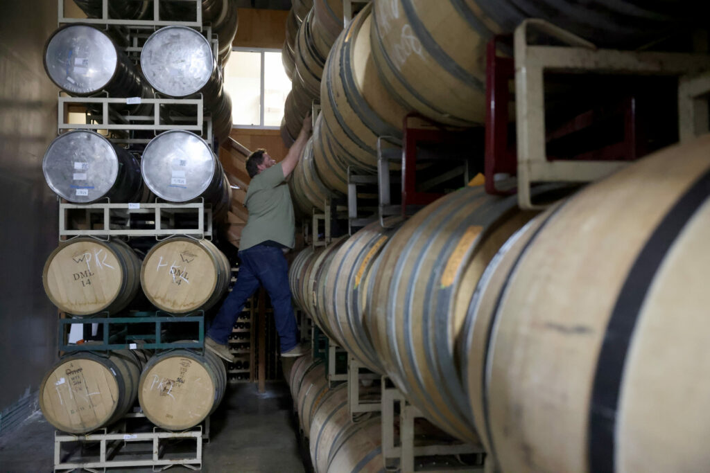 For Isaac Jenkins, of Happy Quail Wines, starting a new winemaking venture means being willing to juggle many roles in order to make it work and knowing that even then, it may not be enough to be successful. (Beth Schlanker / for Sonoma Magazine)