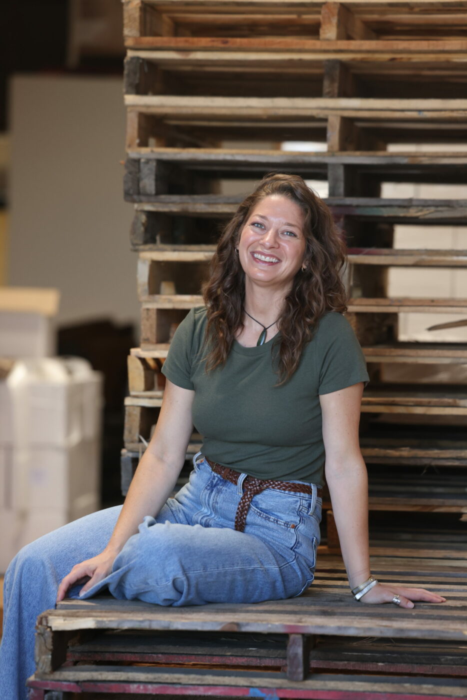 Madelyn Hille pursued a long-held passion to make wine and launched her own label, Schema Wines, in 2023. Her Cabernet Franc is already on the wine list at Enclos, a two-Michelin star restaurant in Sonoma. (Beth Schlanker / for Sonoma Magazine)