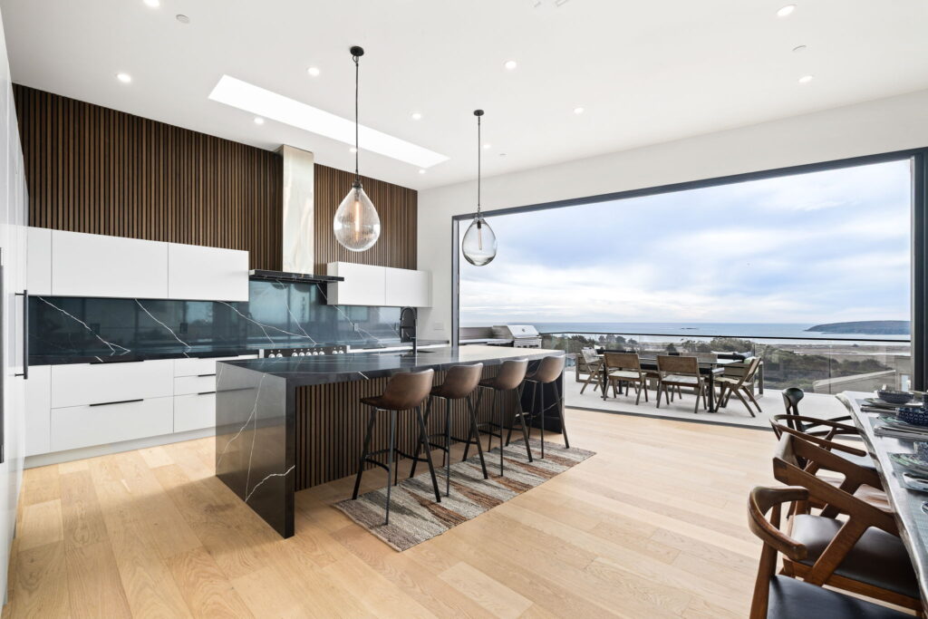 Kitchen area of great room. (Brian Roberts / Loud and Clear Commercial Media)