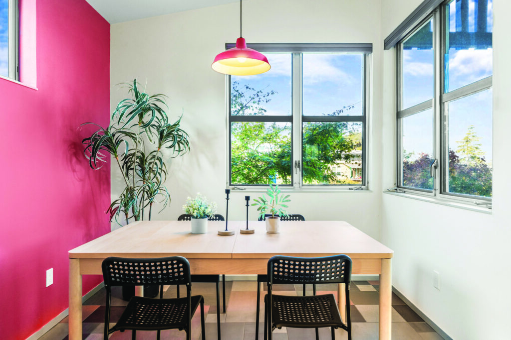 Dining area of the great room. (Digital Twinners)