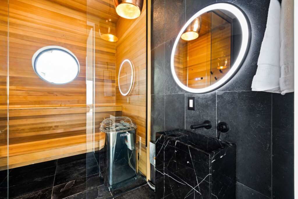 Sauna. (Brian Roberts / Loud and Clear Commercial Media)