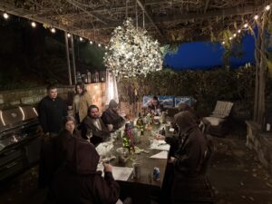 Sommeliers taste wines in a blind tasting competition during the Blind Bottle Bash at Flambeaux Wine in Healdsburg. (Courtesy of TOWN)